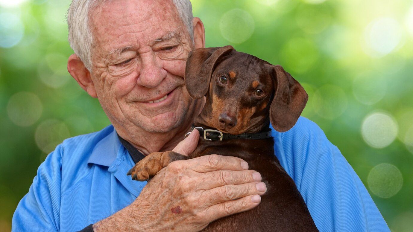 Terapia asistida con animales en ancianos. (Foto: Freepik)