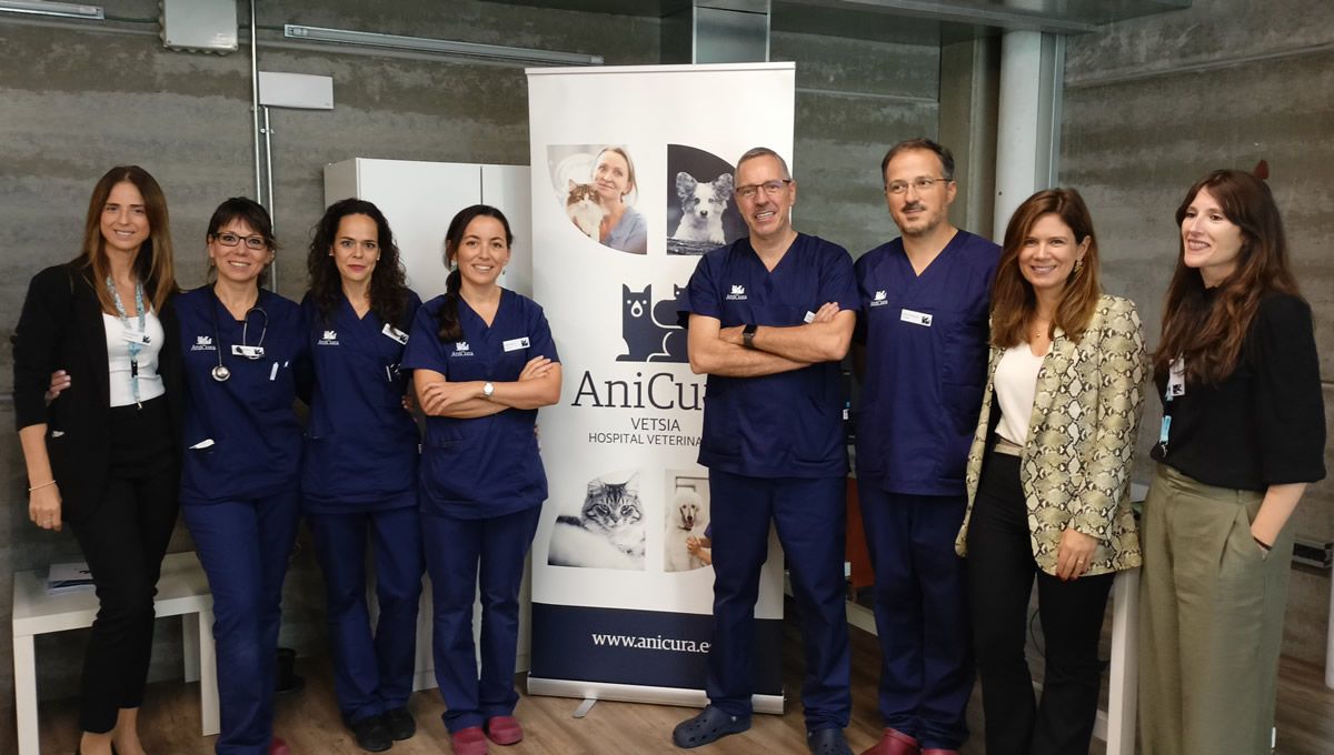 Especialistas del Hospital Veterinario AniCura Vetsia. (Foto: AniCura)