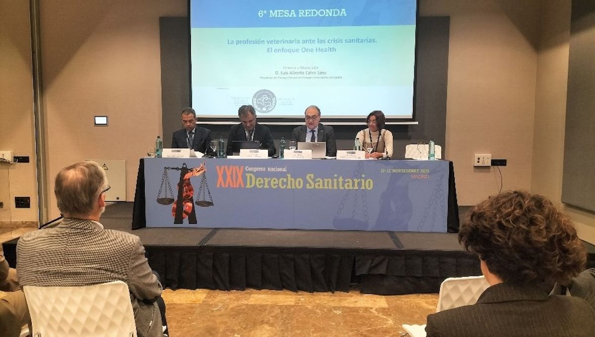 Juan José Jiménez, Juan María Vázquez, Luis Alberto Calvo y María Luisa Fernández en el XXIX Congreso Nacional de Derecho Sanitario. (Foto: OCV)
