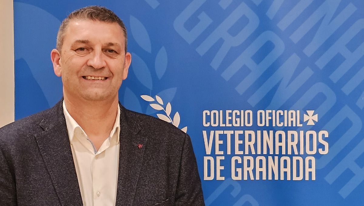 Francisco Cerezuela, presidente del Colegio de Veterinarios de Granada, participa en el debate de la Ley de Bienestar Animal. (Foto: Colegio de Veterinarios de Granada)