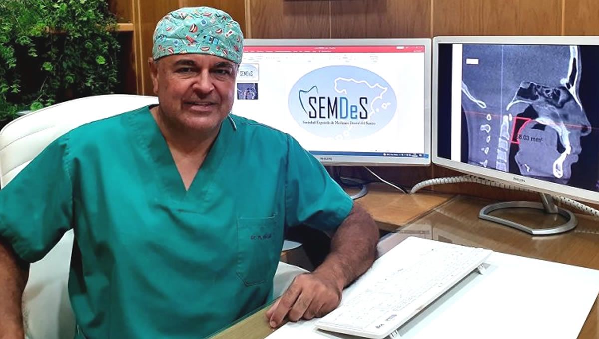 Dr. Manuel Míguez, presidente de la Sociedad Española de Medicina Dental del Sueño (Foto: SEMDeS)