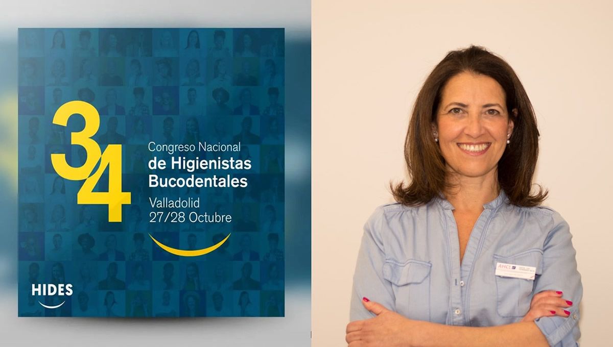 Eva Lopez de Castro, presidenta Congreso de Higienistas Bucodentales (Fuente: HIDES)