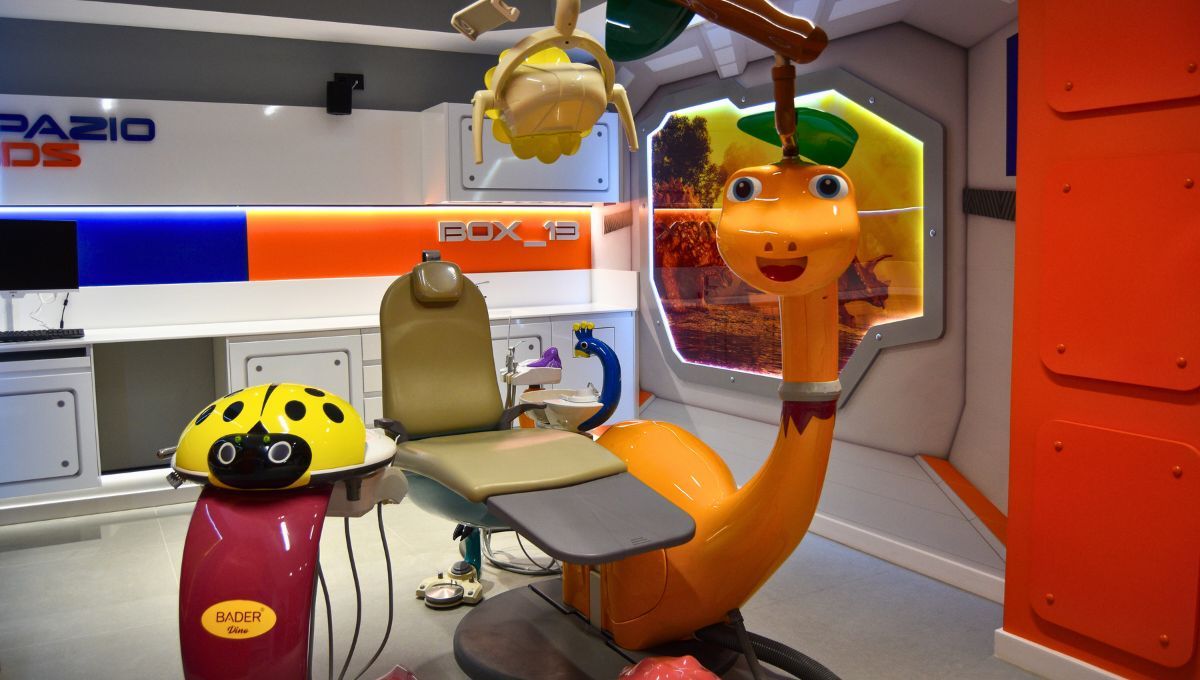 Sala Clínica Dental SpazioKids Infantil en Xàtiva (Fuente: Clinica Dental Carralero)