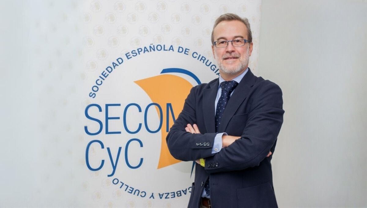 Fernando Almeida, Director del XIX Congreso de Cirugía Oral e Implantología (Fuente: SECOMCyC. Montaje Consalud)