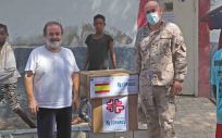 Fundación Cofares dona medicamentos pediátricos a las Fuerzas Armadas
