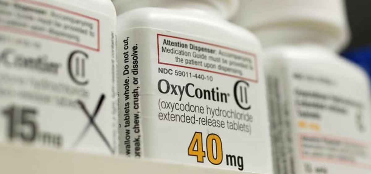 El medicamento OxyContin de Purdue Pharma.