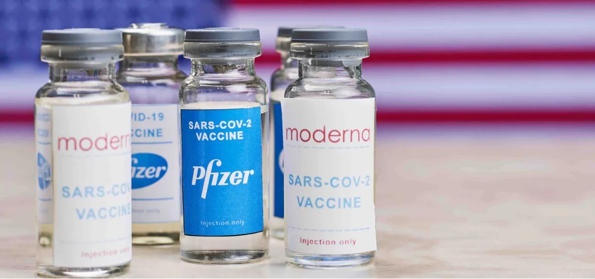 Vacunas contra la Covid 19 de Pfizer y Moderna