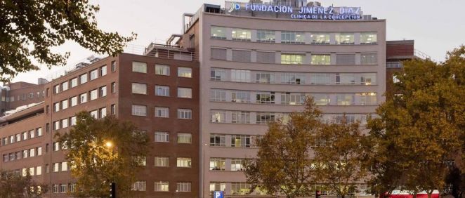 Fachada del Hospital Fundación Jiménez Díaz (FJD)