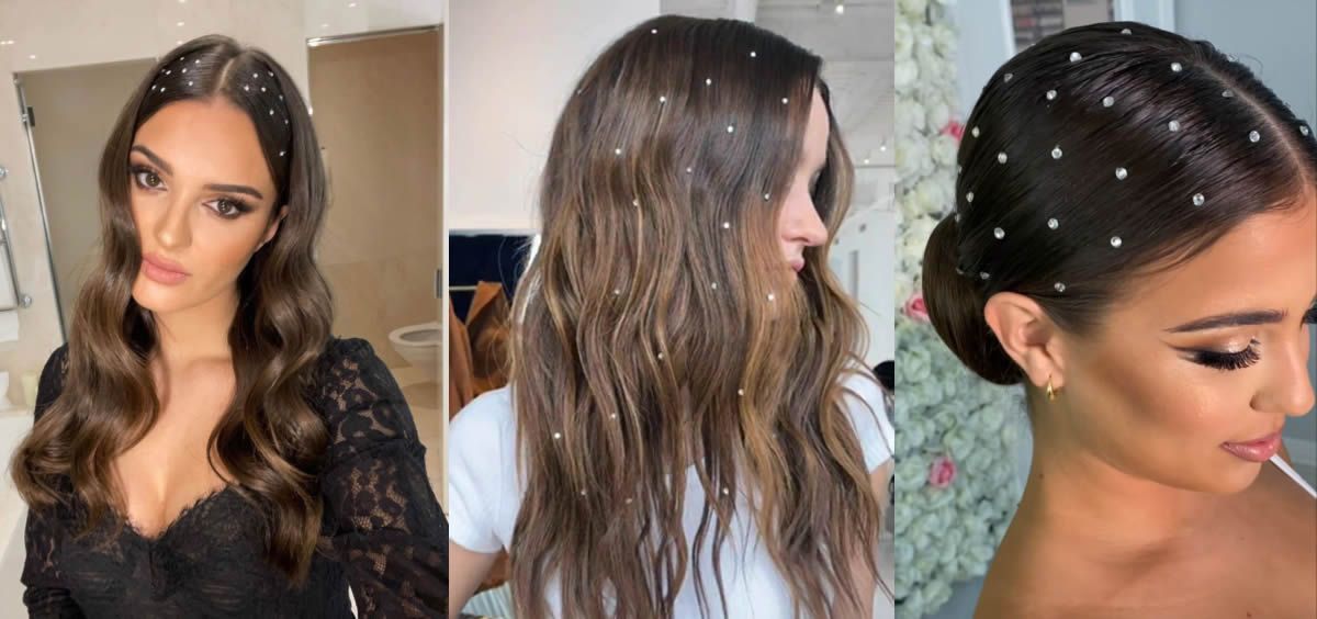 Perlas para el cabello: 33 ¡Peinados con perlas! que te harán lucir muy  femenina