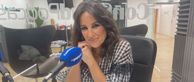 Lorena García Díez (@lorenagarciadiez) en ConSalud Podcasts (Foto. ConSalud)