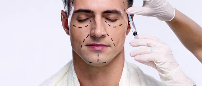 Cirugía estética facial en hombres