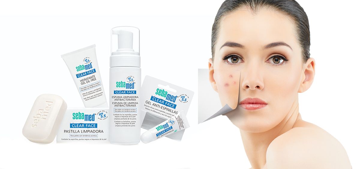 Nueva línea de productos Sebamed Clear Face contra el acné de Laboratorios Leti