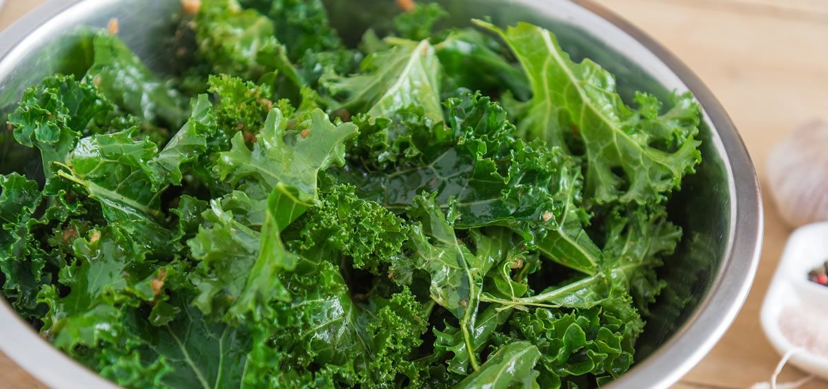 El kale ayuda a mejorar la salud y la alimentación