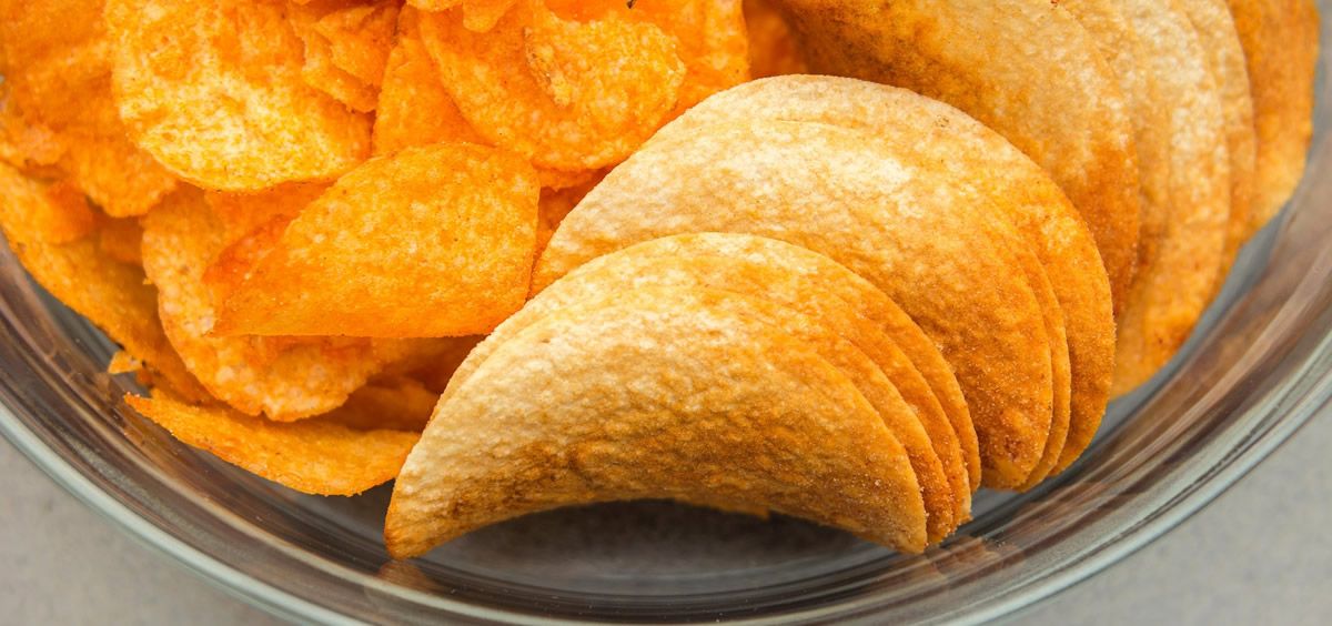 Estos chips no engordan menos que las patatas fritas normales