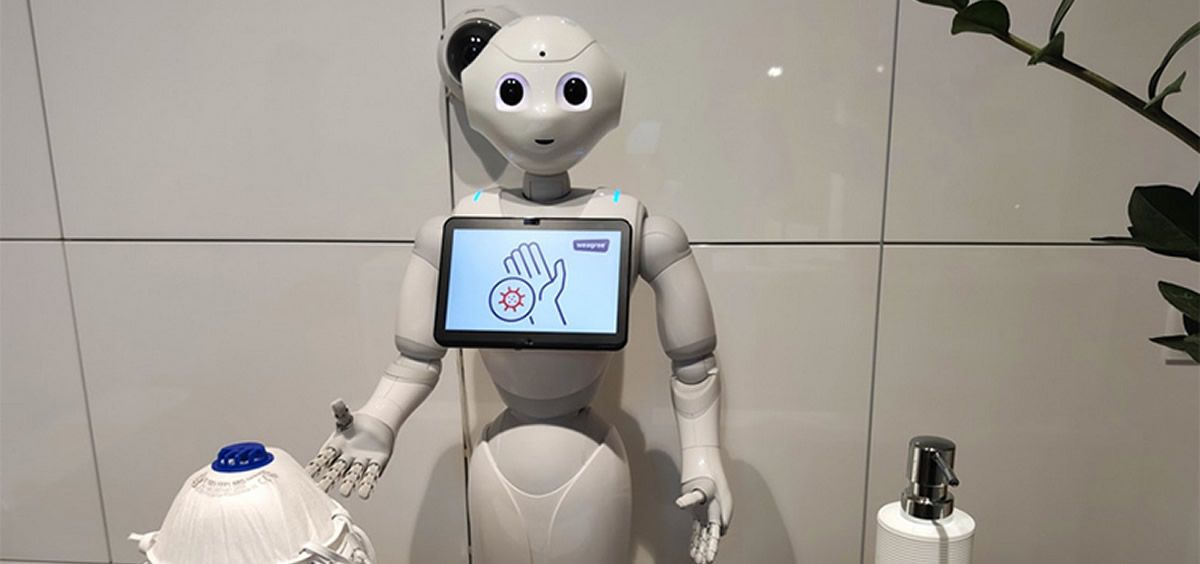 Nuevo Robot  recepcionista (Foto. Weegree) Mari