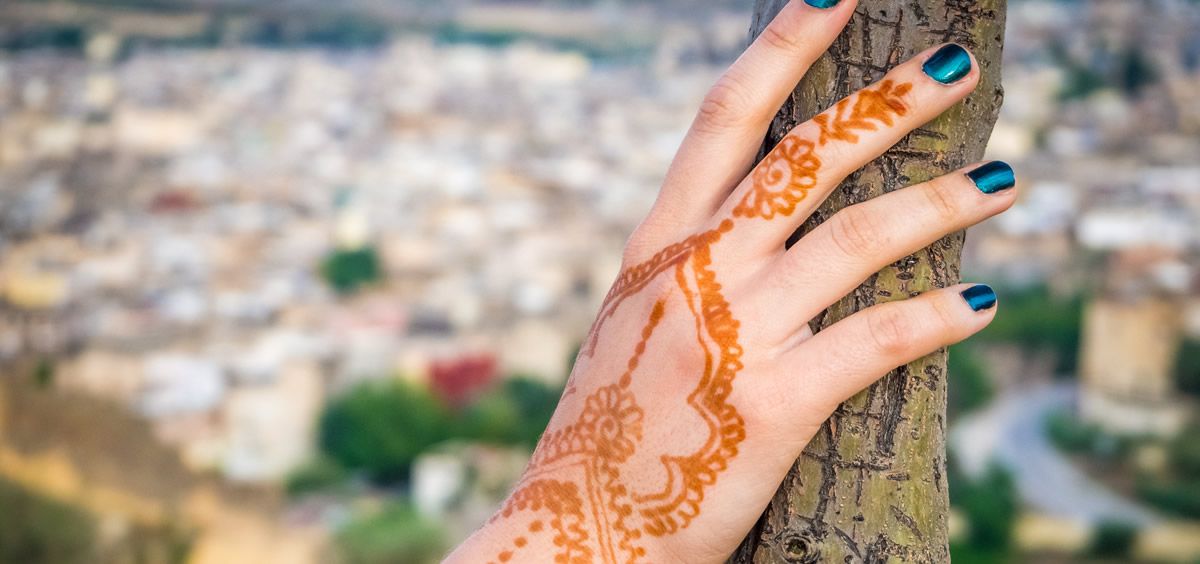 Tatuaje de henna (Foto. Freepik)