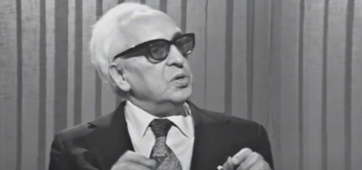 Entrevista al Dr. Severo Ochoa en el programa A Fondo, 1976. (Foto. YouTube)