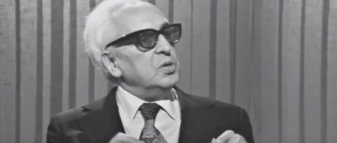 Entrevista al Dr. Severo Ochoa en el programa A Fondo, 1976. (Foto. YouTube)
