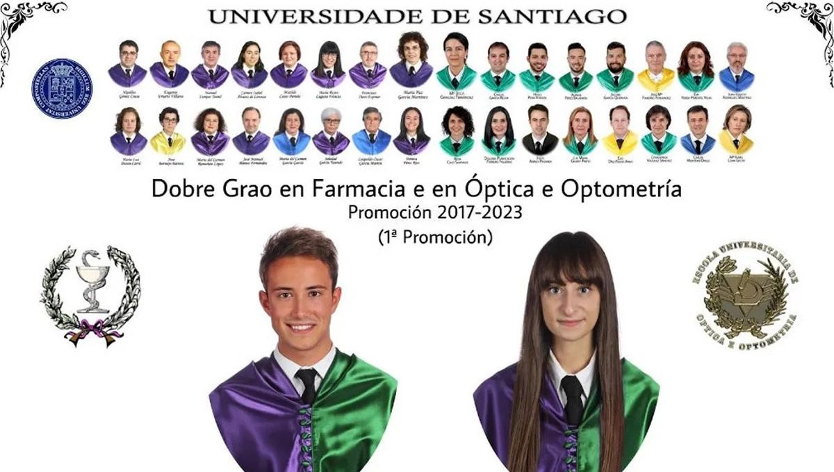 Orla Doble Grado en Farmacia y Óptica y Optometría Universidad de Santiago (Fuente: Instagram)