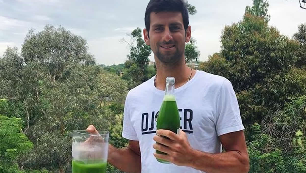 Novak Djokovic muestra su alimentacion (Foto: Instagram djokernole)