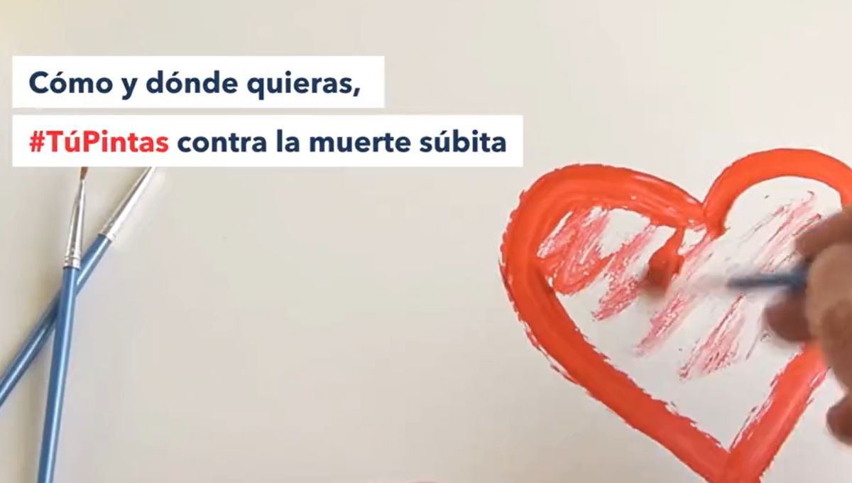 Campaña Tu Pintas contra la Muerte Súbita (Fuente: Twitter FQuaes)
