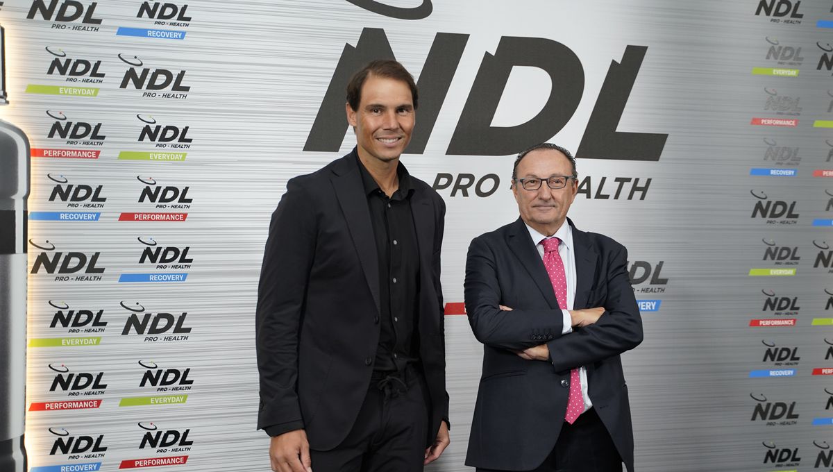 Rafael Nadal y Juan Matji (Foto. NDL Pro Health)