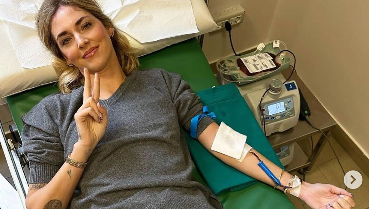 La influencer Chiara Ferragni anima a sus seguidores a donar sangre (Foto: Freepik)