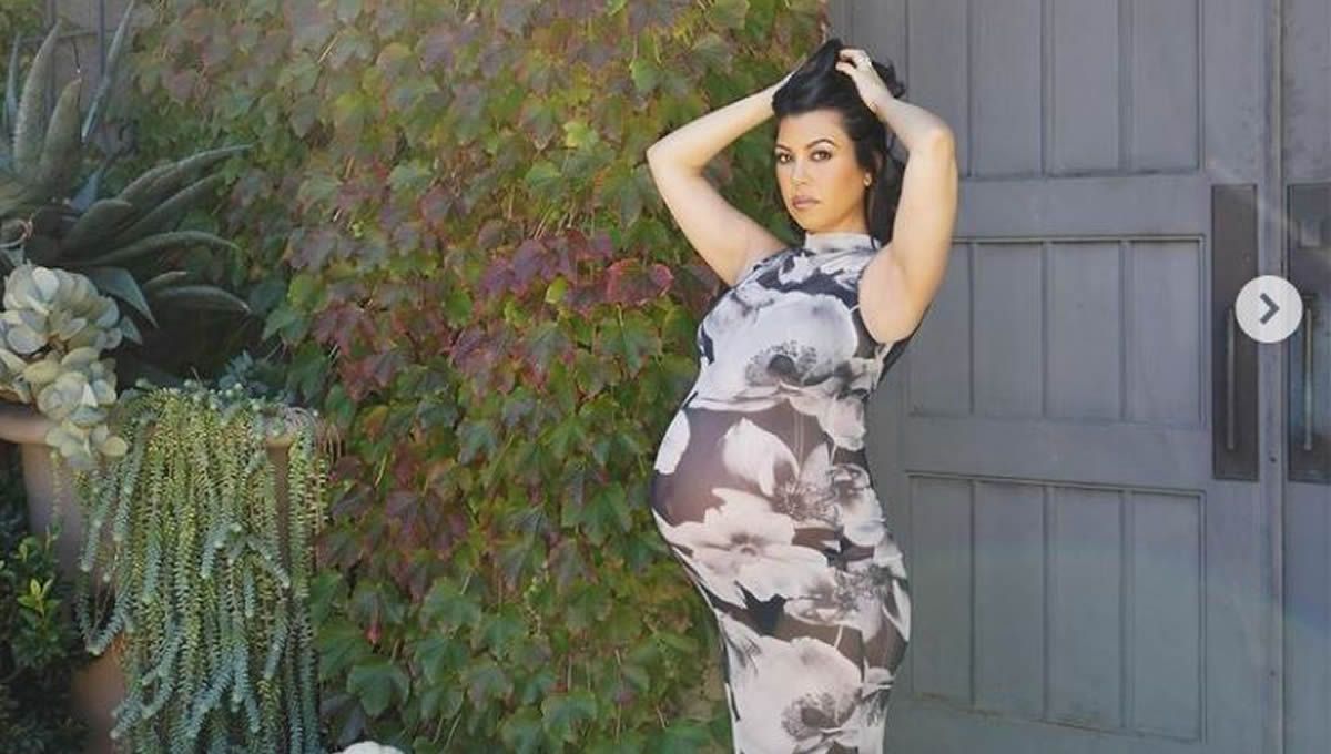 Kourtney Kardashian durante su embarazo (Foto: RRSS Kourtney Kardashian)