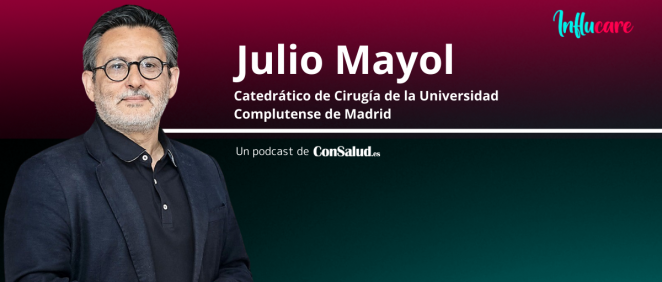Julio Mayol concede una entrevista por su libro 'La salud y las redes sociales'