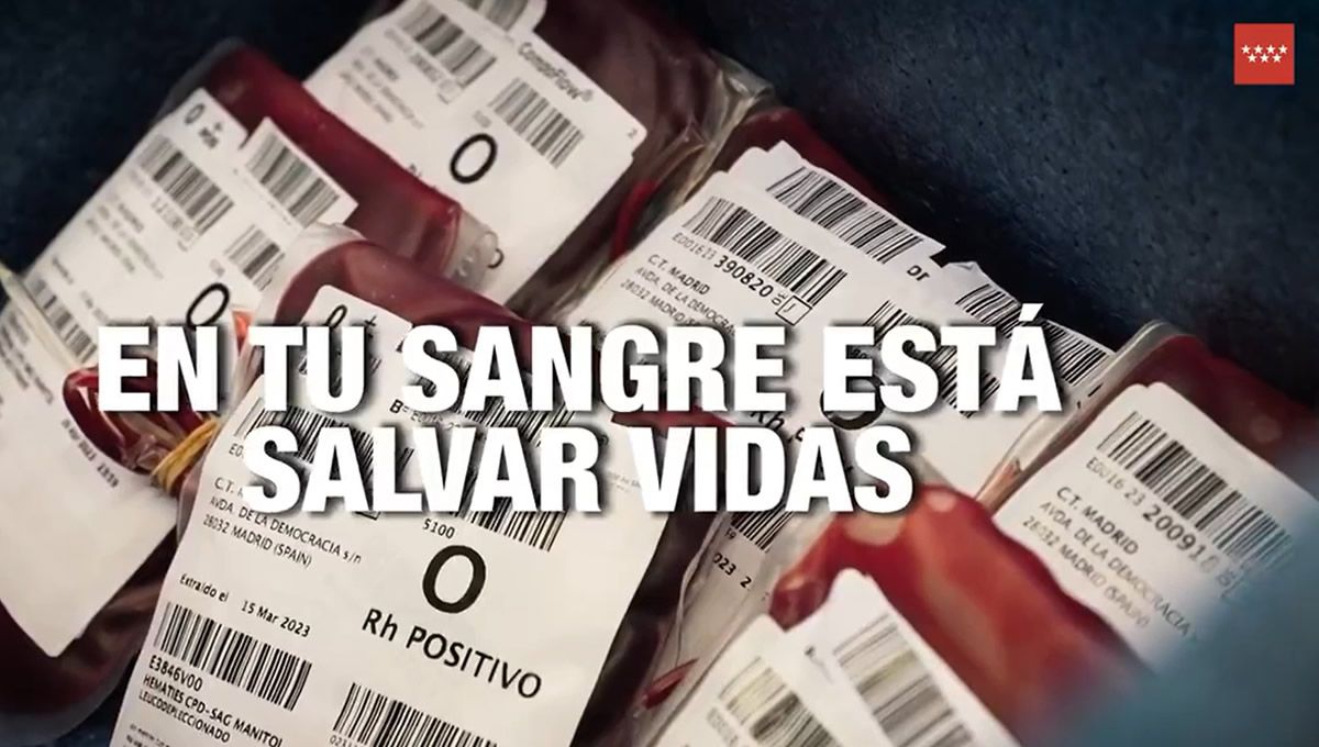 Maratón donación de sangre (Foto: Comunidad de Madrid)