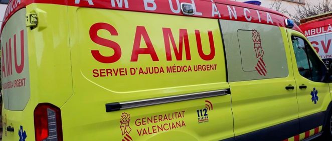 Una ambulancia del SAMU en Alicante (Foto. EP)