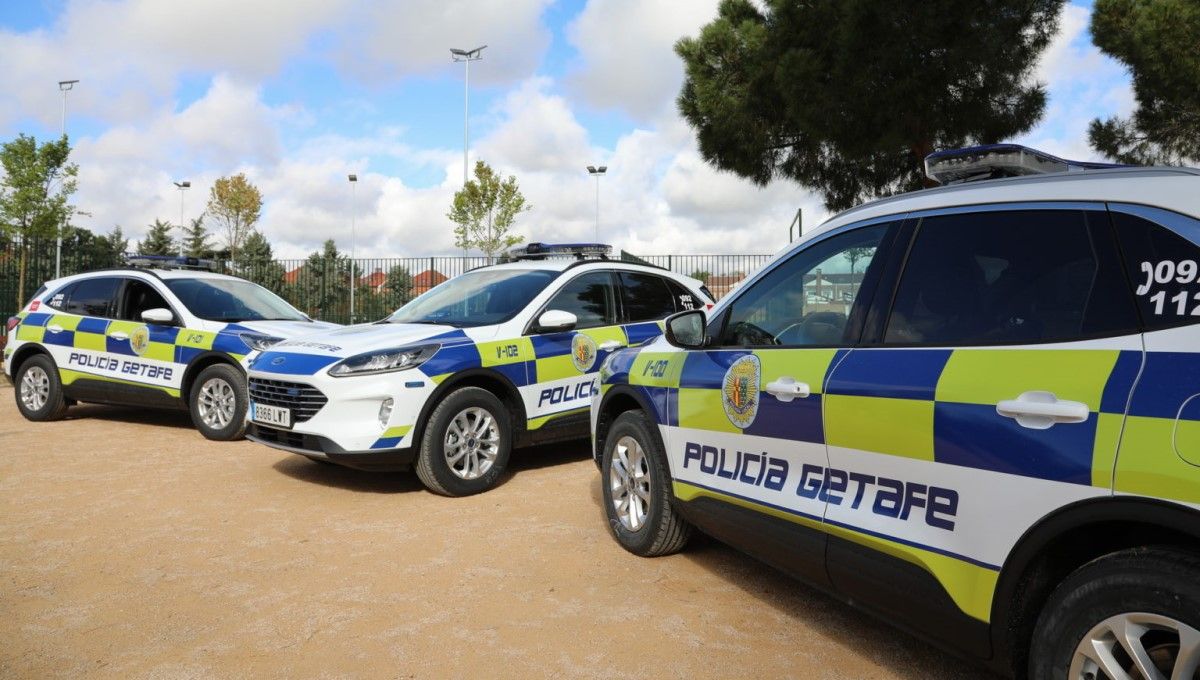 Efectivos de la Policía Local de Getafe (Foto. @ayto getafe)