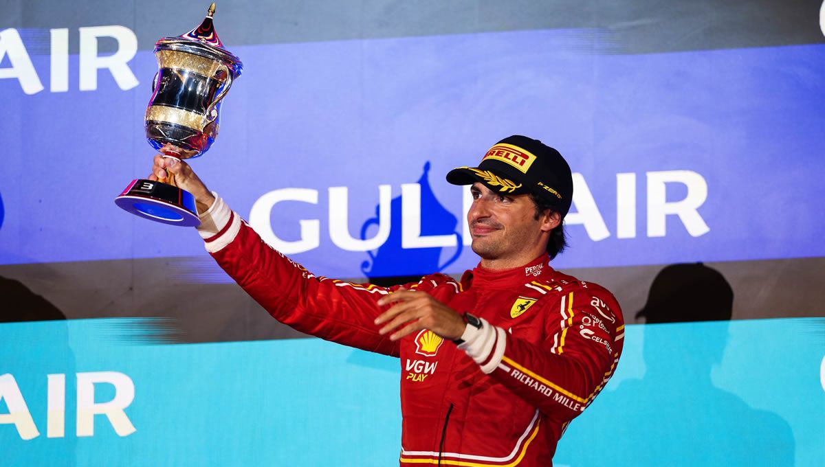 Carlos Sainz, piloto de Fórmula 1 (Foto: X)