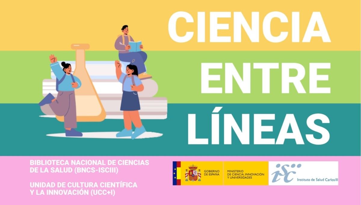 'Ciencia entre líneas', el nuevo proyecto del ISCIII para fomentar la divulgación científica a través de la lectura con motivo del Día del Libro (Foto. @SaludISCIII)