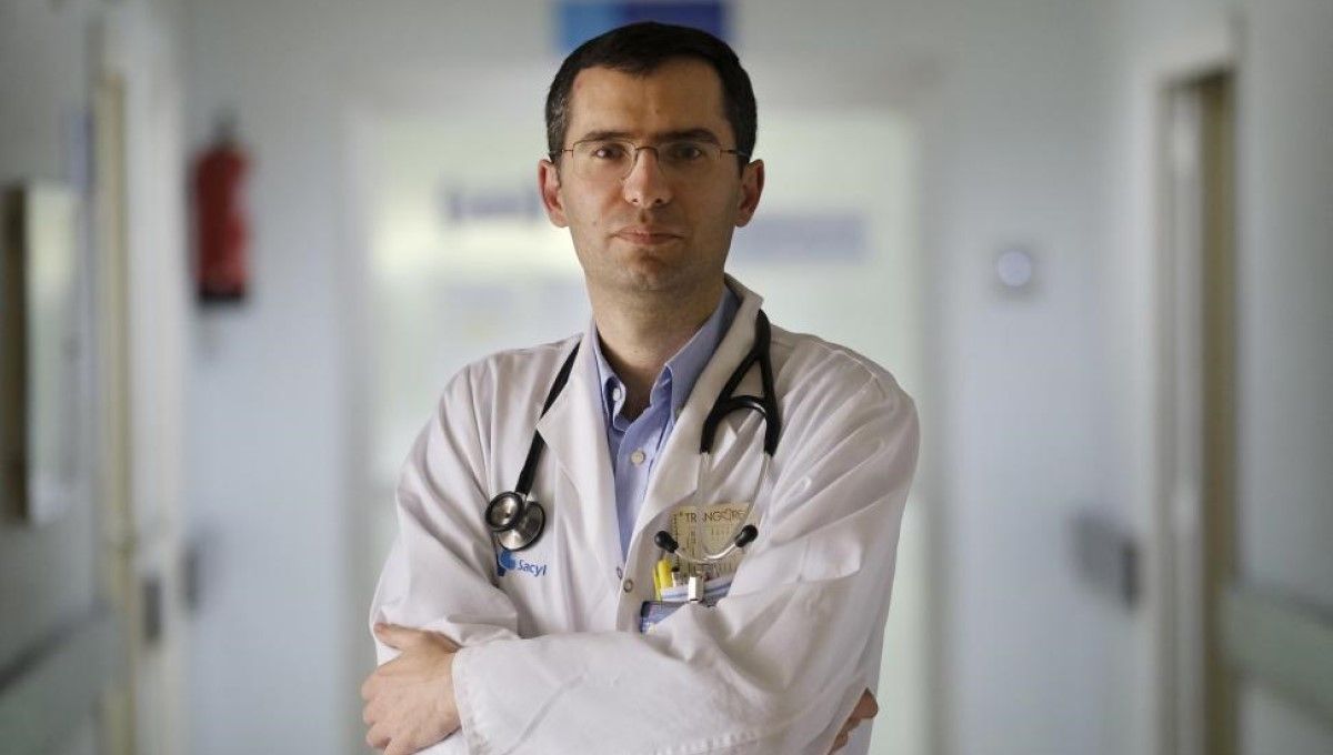 El Dr. Miguel de Marcos, médico internista y divulgador en redes sociales (Foto. @dr.miguelmarcos)