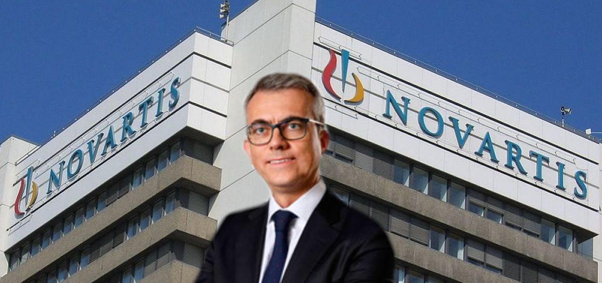 Jesús Ponce, director general de Novartis en España (Foto. Fotomontaje ConSalud.es)