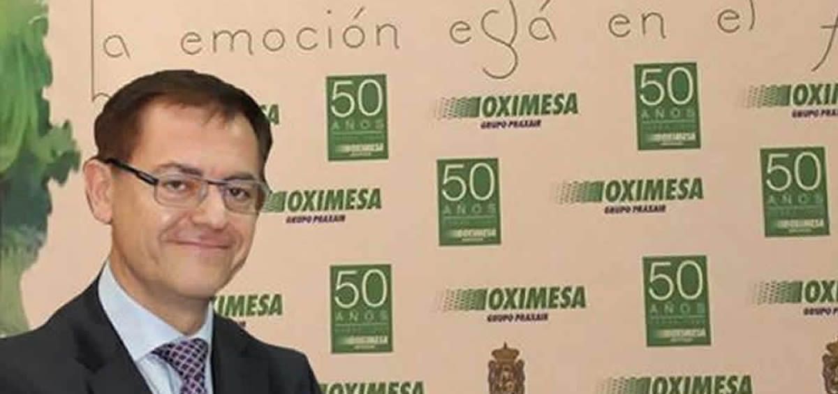 José Ramón Calvo, director de Marketing Europa de Nippon Gases Euro Holding (Foto. Fotomontaje ECSalud)