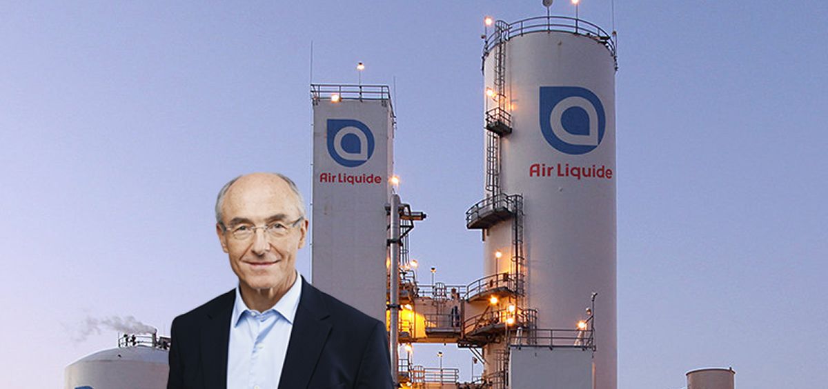 Benoît Potier, presidente y CEO de Air Liquide. (Foto. Fotomontaje ConSalud)