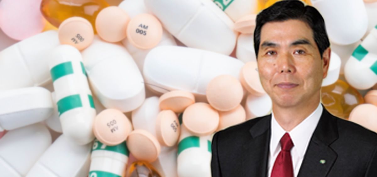 Itsuro Yoshida, presidente de Towa Pharmaceutical (Foto. Fotomontaje ECSalud)