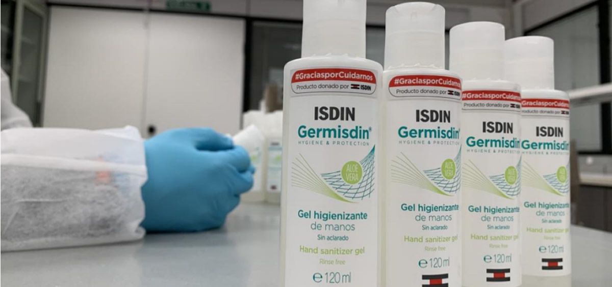 ISDIN dona geles higienizantes y productos a hospitales y residencias de mayores