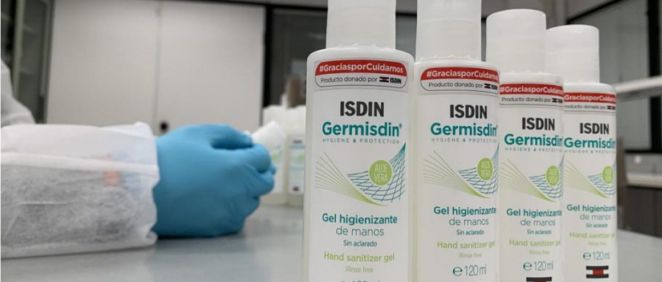 ISDIN dona geles higienizantes y productos a hospitales y residencias de mayores