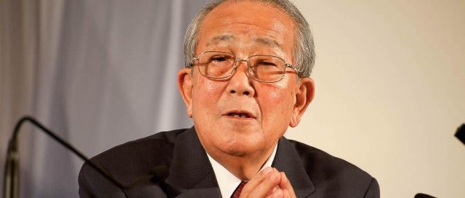 Kazuo Inamori, fundadora de Kyocera (Foto. @KYOCERA Global)