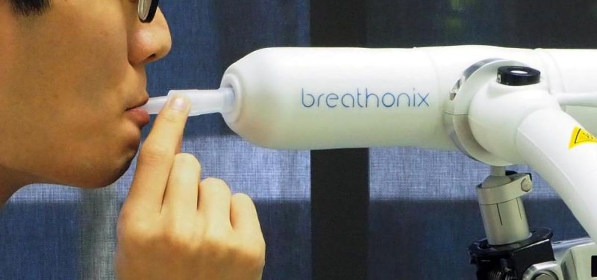 Breathonix lanza un 'acoholímetro' para detectar el coronavirus en un minuto