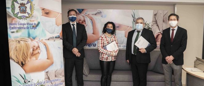 AMA Vida firma con el Colegio de Enfermería de Lugo la póliza colectiva de Vida
