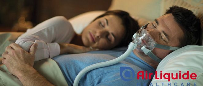 Tratamiento apnea del sueño Air Liquide Healthcare