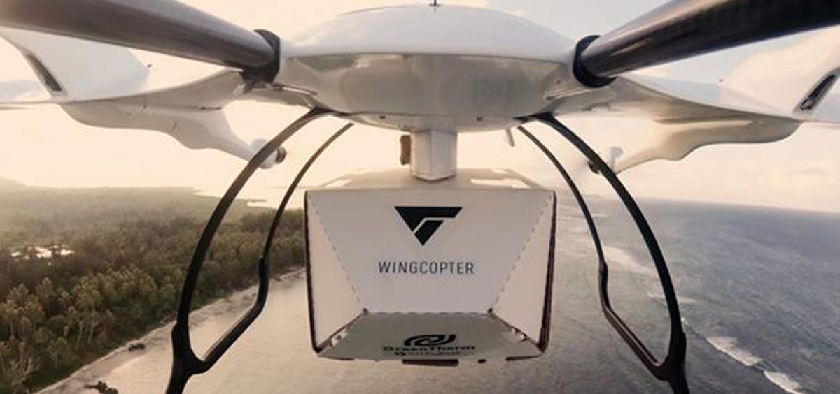 Wingcopter, un fabricante de drones con sede Alemania