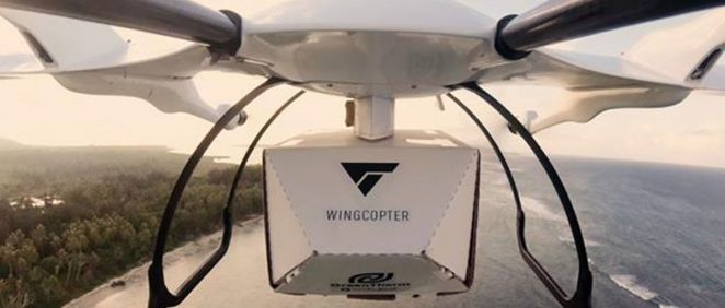 Wingcopter, un fabricante de drones con sede Alemania