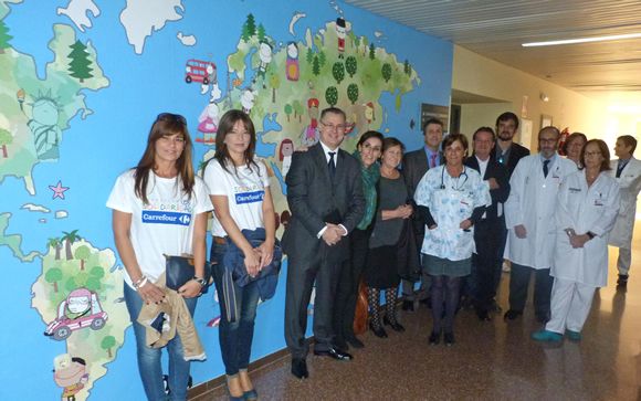 Fundación Solidaridad Carrefour y la Fundación CurArte, juntos por los niños hospitalizados