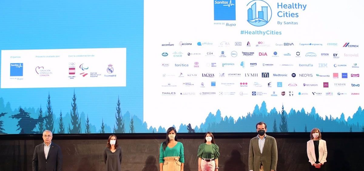 Presentación 'Healthy Cities' (Foto. Sanitas)