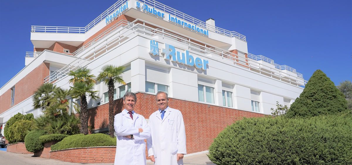 Los doctores Ricardo Ruiz y Manuel Conde